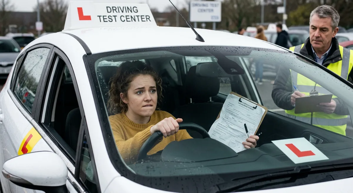 How can I deal with driving test nerves?